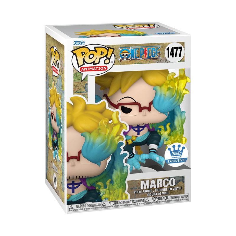 Funko POP! One Piece - Marco #1477 Pop Vinyl Figure - Pop Vinyl