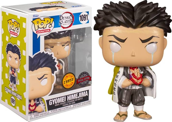 Demon Slayer shipping Funko POP! Gyomei Himejima #1091 CHASE IN HAND MINT