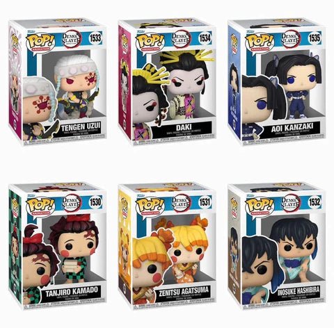 Funko POP! Demon Slayer - Wave 5 Bundle Set - Pop Vinyl