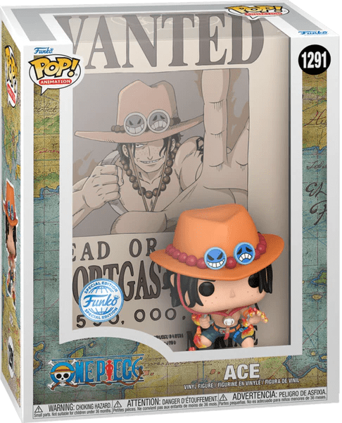 Funko POP! One Piece - Ace #1291 Pop Vinyl Wanted Figure - Pop Vinyl