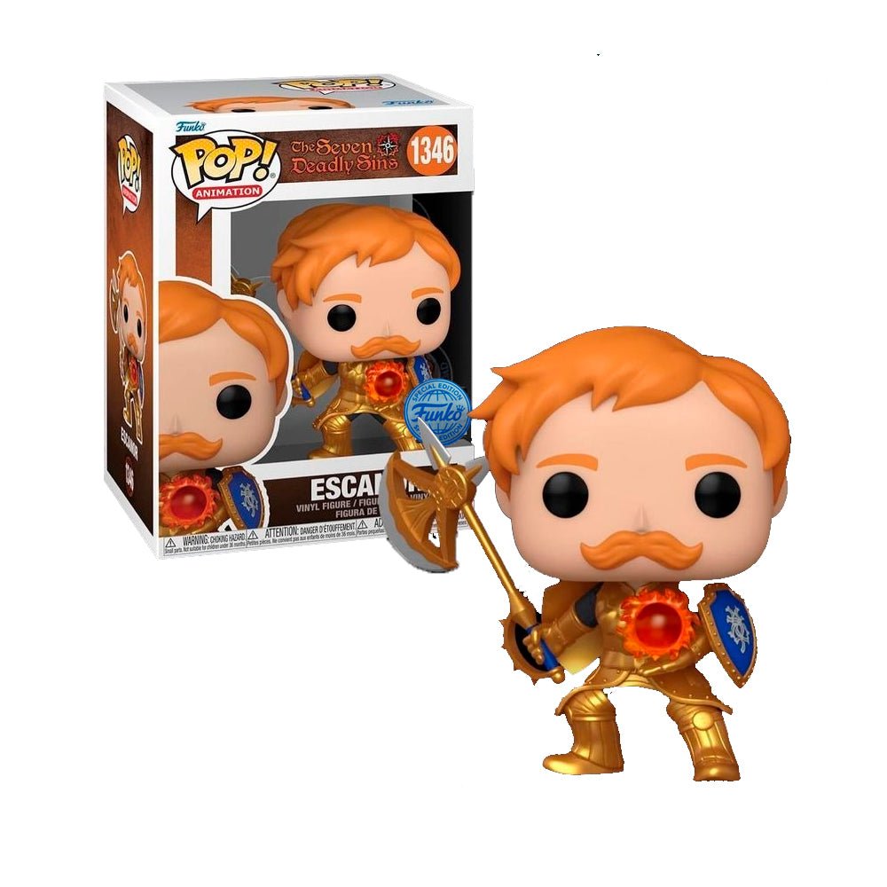 Funko POP! The Seven Deadly Sins - Escanor #1346 Pop Vinyl Figure ...